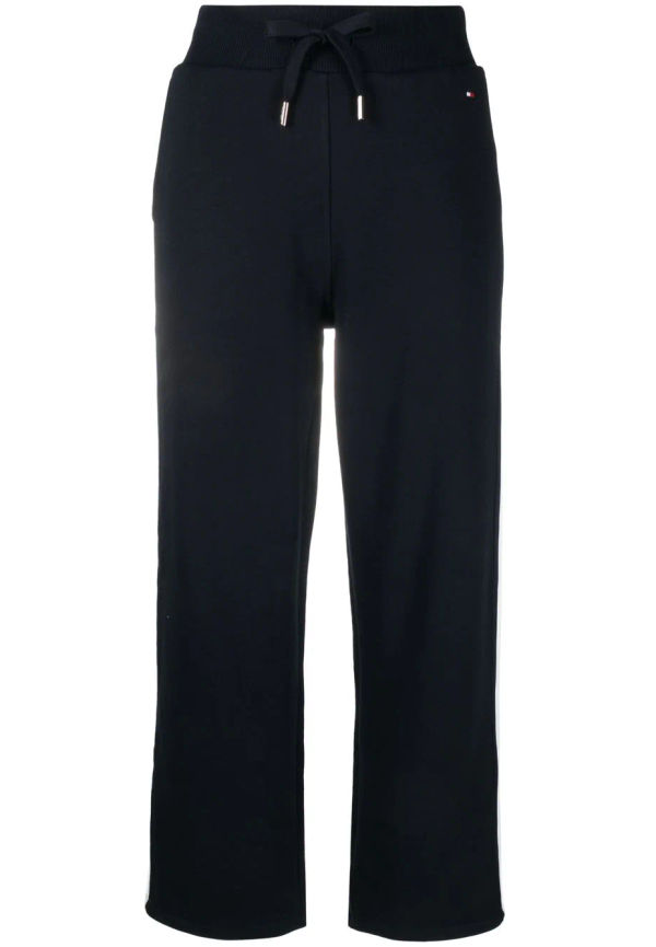 Tommy Hilfiger sweatpants med randig kant - Blå