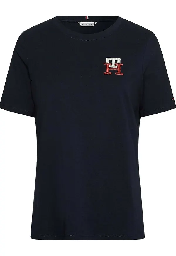 Tommy Hilfiger T-Shirts Blå, Dam