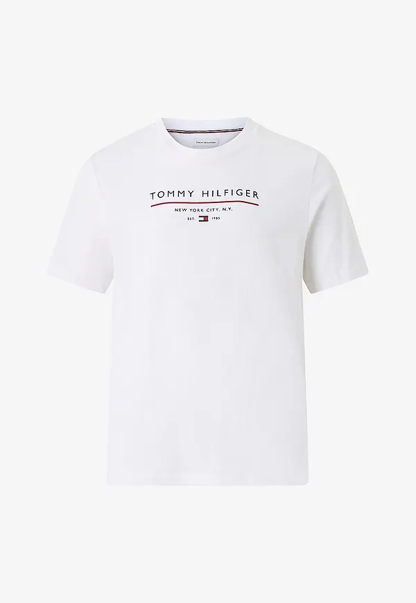 Tommy Hilfiger - T-shirt Brand Love New Rwb Reg - Vit