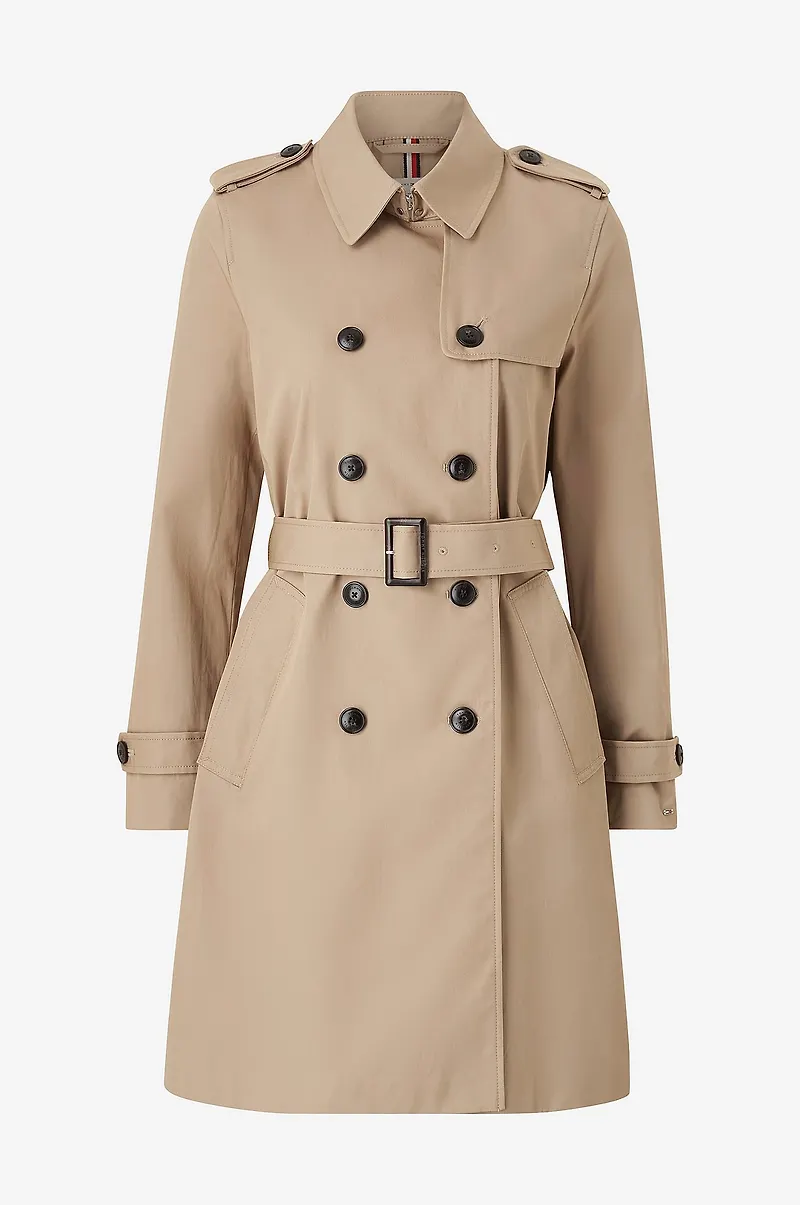 Tommy Hilfiger - Trenchcoat Cotton DB Slim Fit Trench - Beige