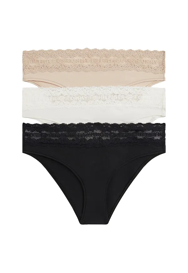 Tommy Hilfiger - Trosor Bikini 3-pack - Beige