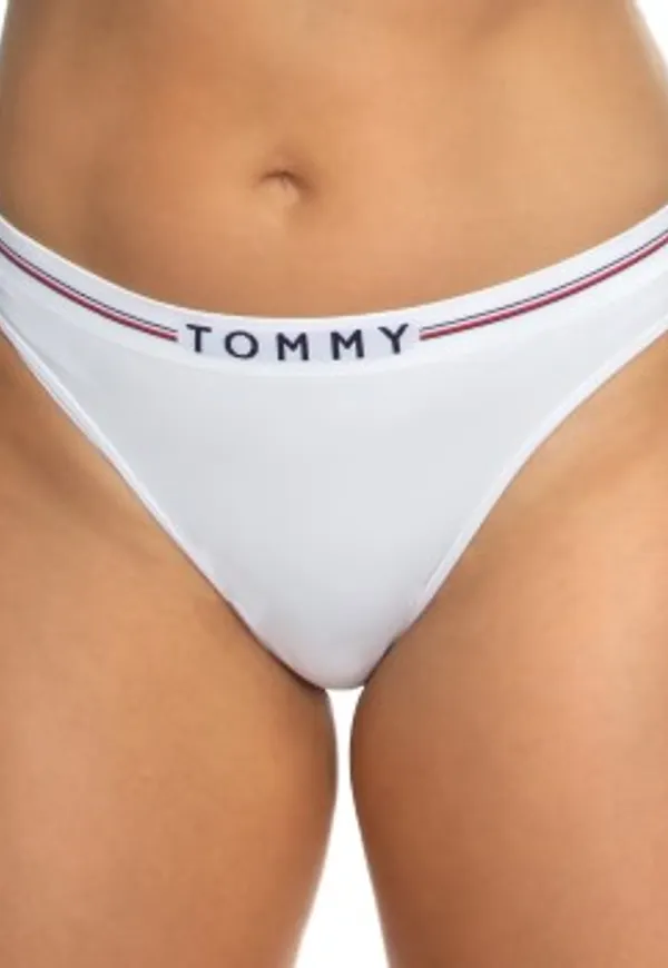 Tommy Hilfiger Trosor Seamless Curve Bikini Brief Vit polyamid X-Large Dam