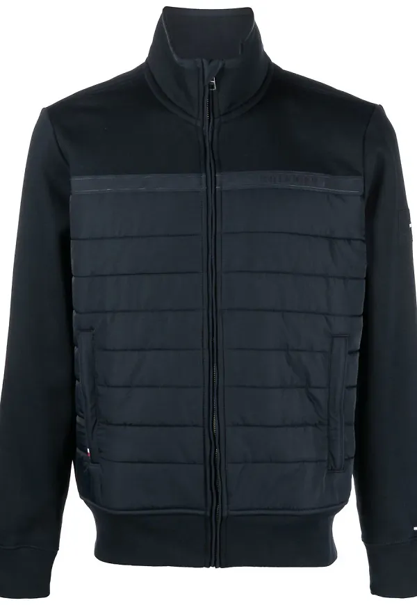 Tommy Hilfiger vadderad dunjacka - Blå