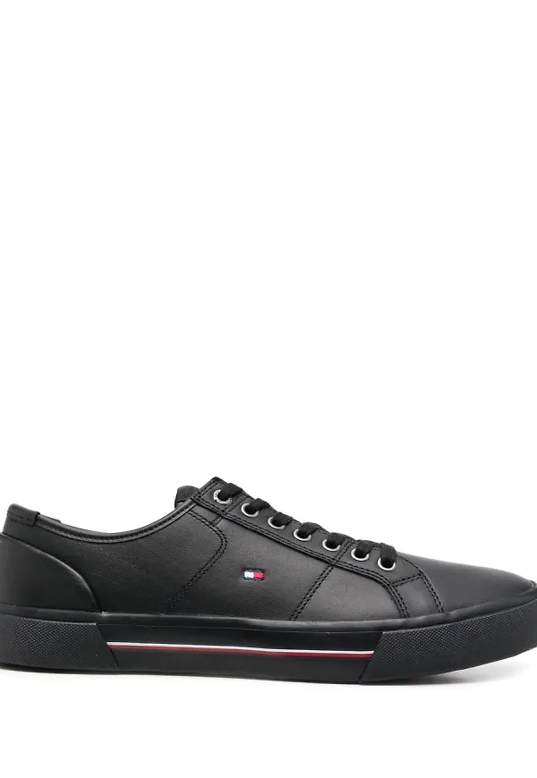 Tommy Hilfiger Vulc låga sneakers - Svart