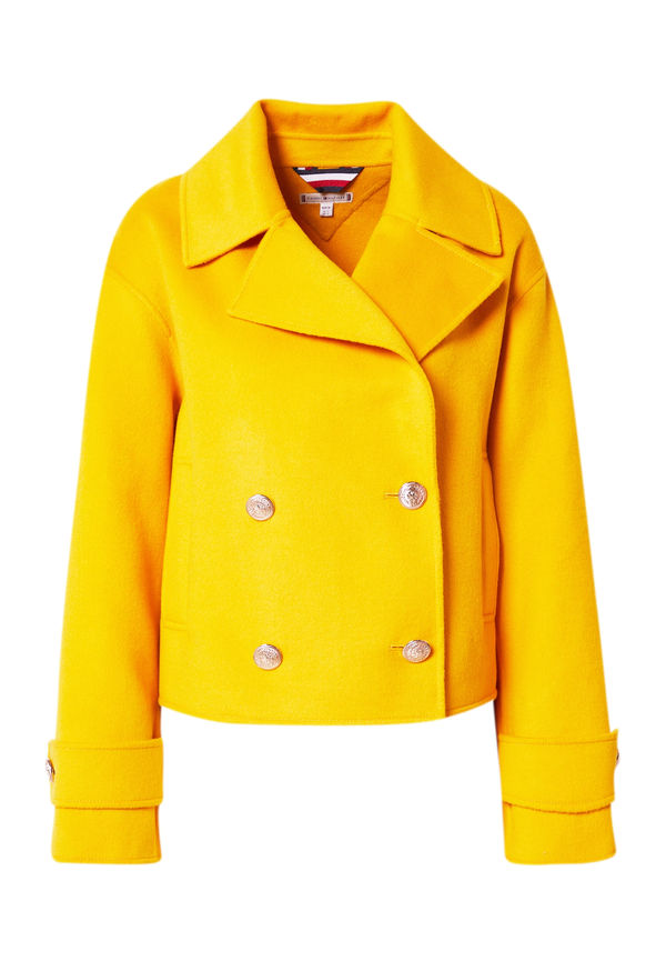 TOMMY HILFIGER Övergångsjacka gul