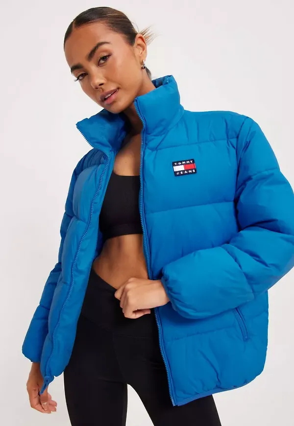 Tommy Jeans - Blue - Tjw Reverse Monogram Puffer