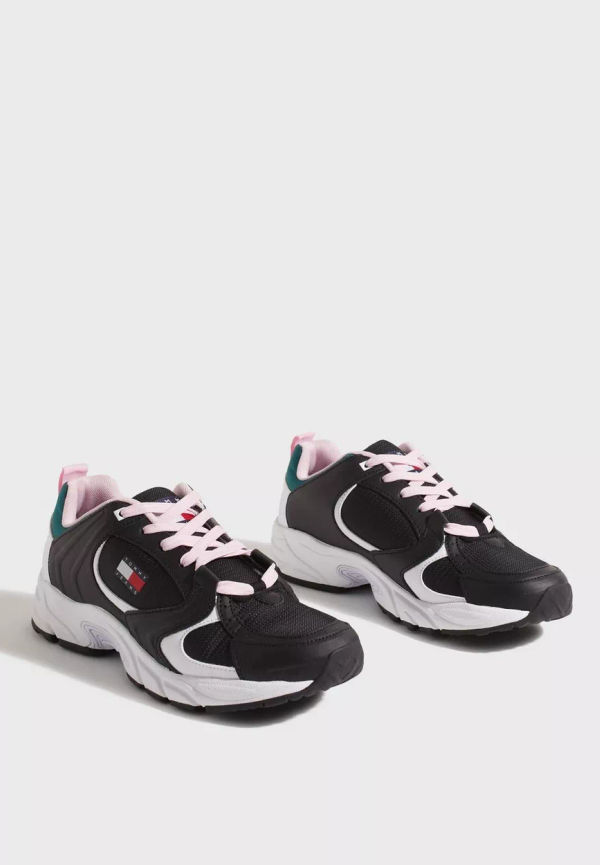 Tommy Jeans - Chunky sneakers - Black - Tommy Jeans Wmns City Runner - Sneakers