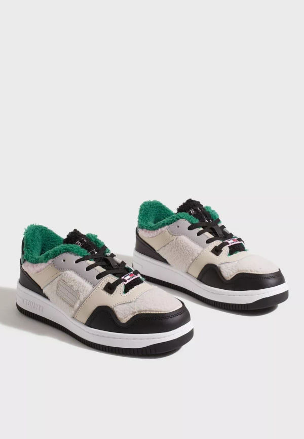 Tommy Jeans - Låga sneakers - Black - Tommy Jeans Warm Basket - Sneakers