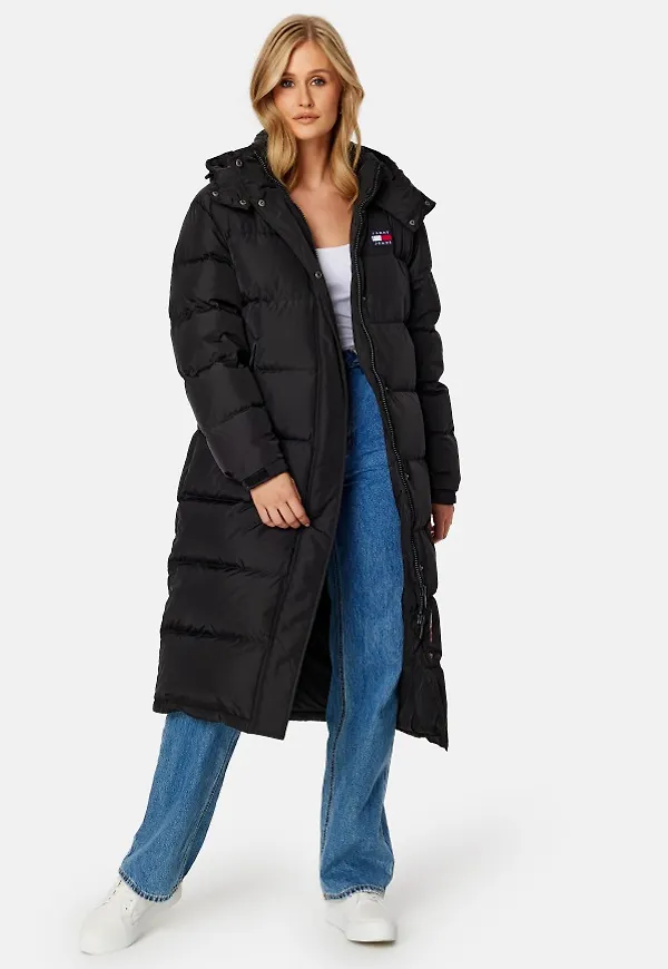 TOMMY JEANS Alaska Long Puffer BDS Black M