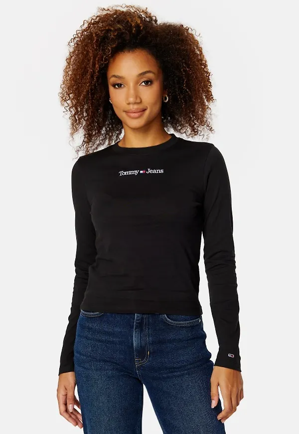 TOMMY JEANS Baby Serif Linear BDS Black M
