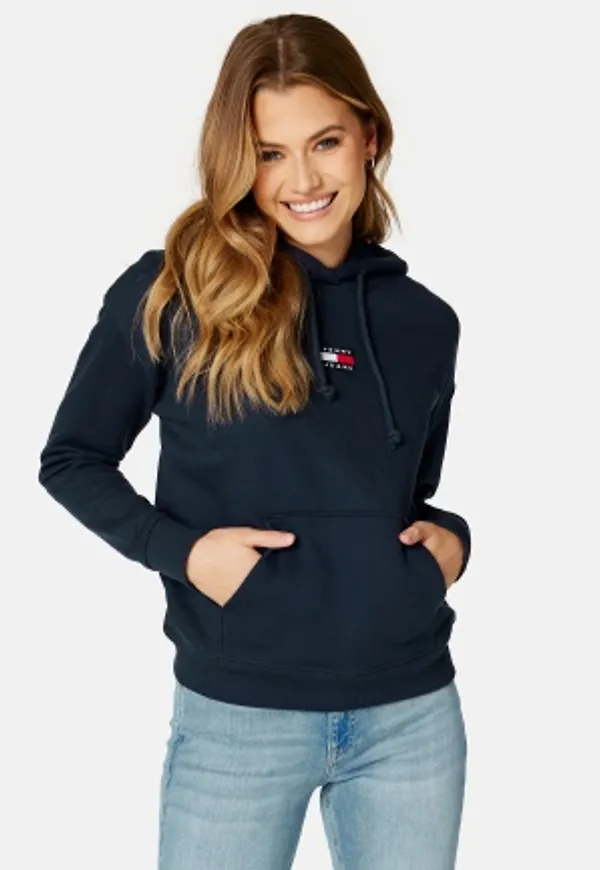 TOMMY JEANS Center Badge Hoodie C87 Twilight Navy M