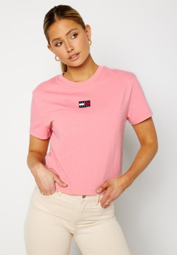 TOMMY JEANS Center Badge Tee THE Fresh Pink L