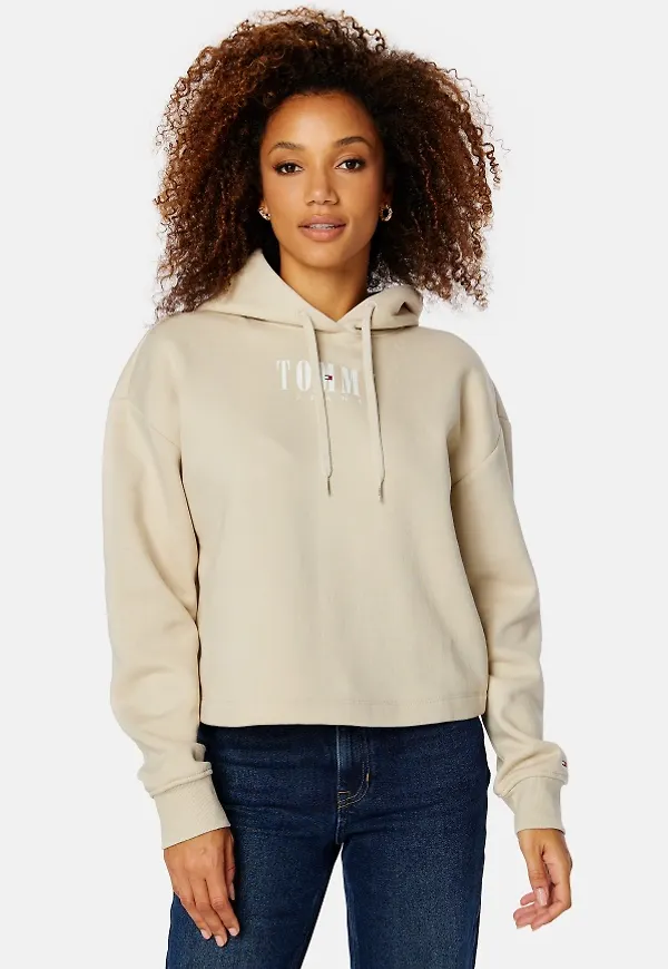TOMMY JEANS Relaxed Essential Logo 2 Hoodie ACE Stony Beige M