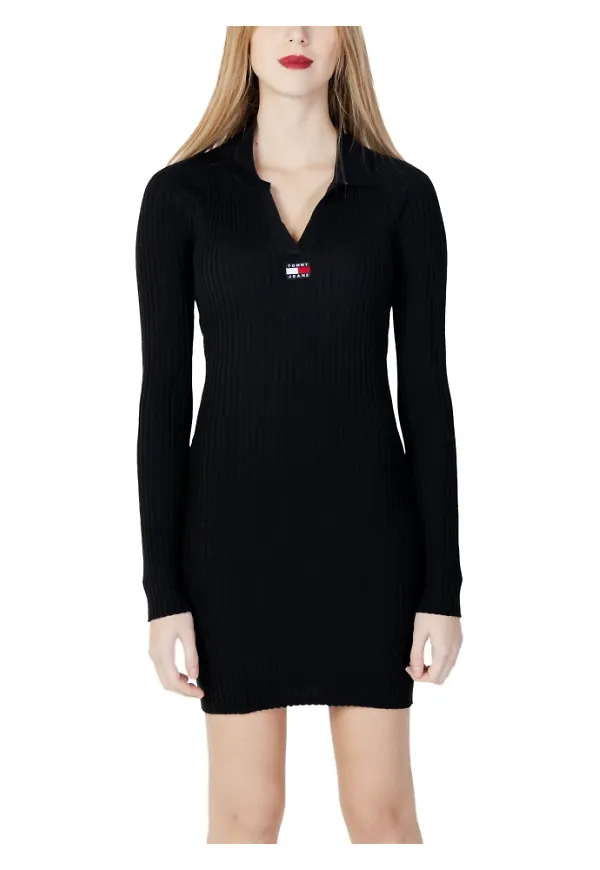 Tommy Jeans Short Dresses Svart, Dam
