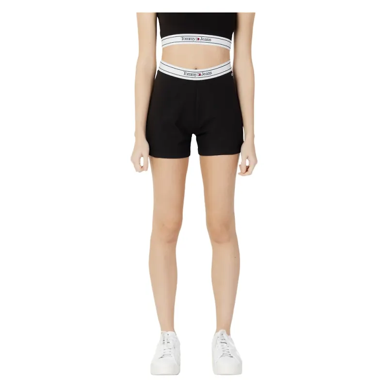 Tommy Jeans Short Shorts Svart, Dam