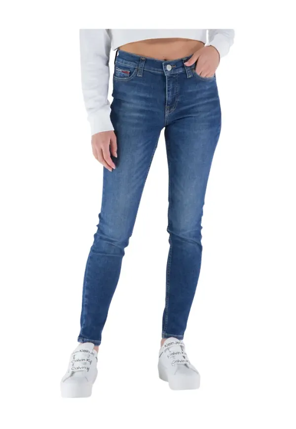Tommy Jeans Skinny Jeans Blå, Dam