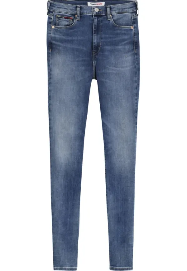 Tommy Jeans Skinny Jeans Blå, Dam