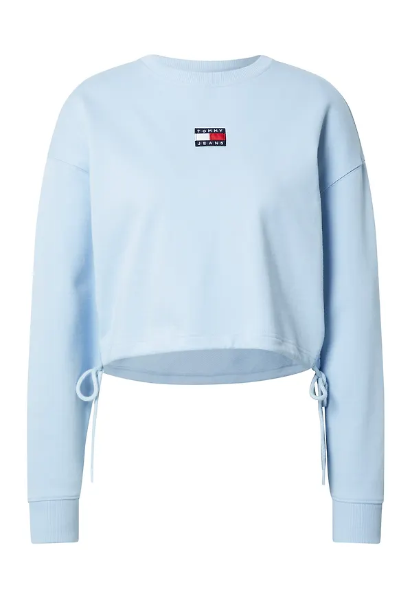 Tommy Jeans Sweatshirt ljusblå / mörkblå / röd / vit