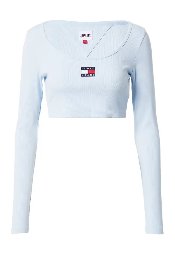 Tommy Jeans T-shirt marinblå / ljusblå / röd / vit