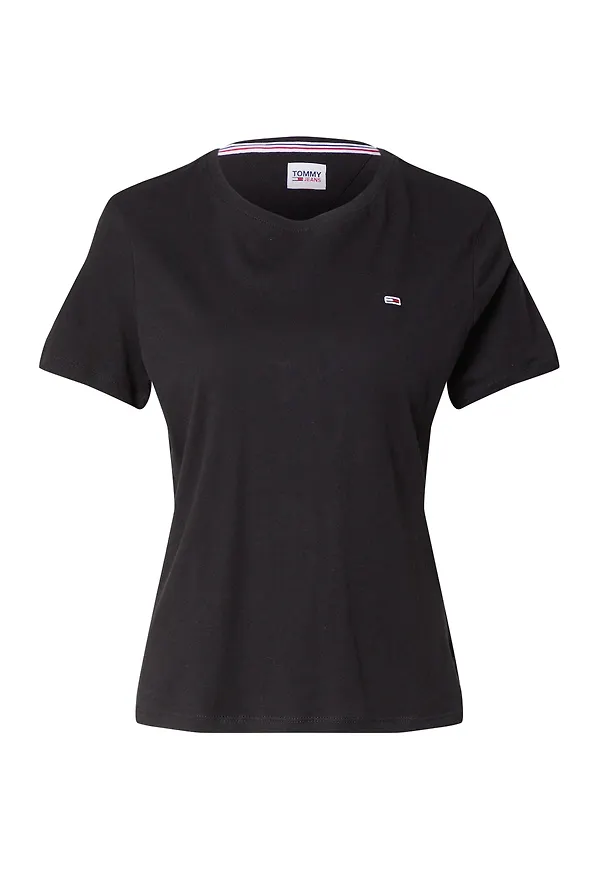Tommy Jeans T-shirt nattblå / eldröd / svart / vit