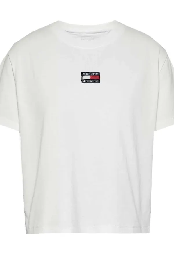 Tommy Jeans T-Skjorta Vit, Dam