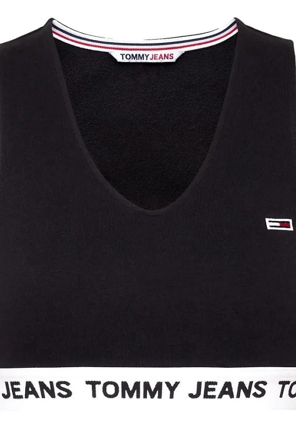 Tommy Jeans TOP Dw0Dw13830 Svart, Dam