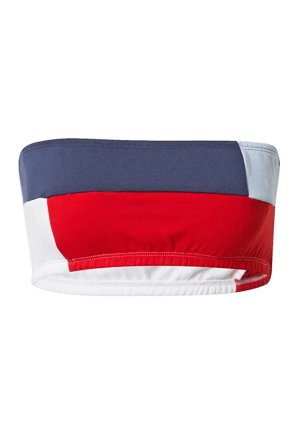 Tommy Jeans Topp nattblå / ljusblå / röd / vit
