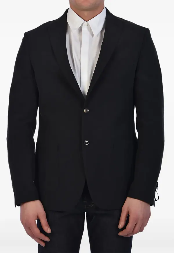 Tonello enkelknäppt blazer - Grå