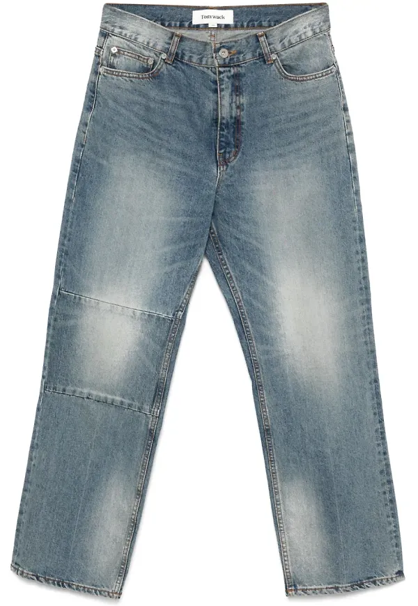 TONYWACK straight-jeans - Blå