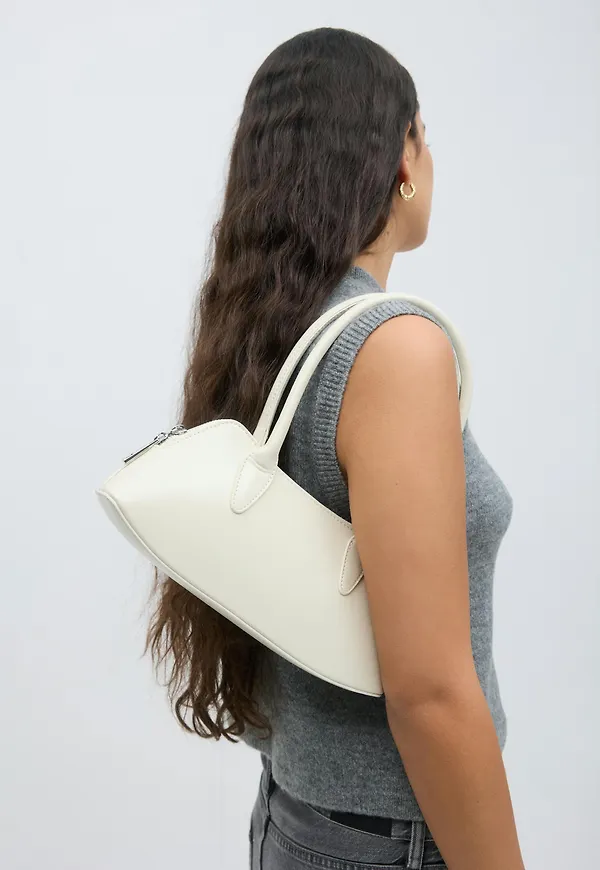 Gina Tricot - Top handle bag - Axelremsväskor - Vit - ONESIZE - Dam
