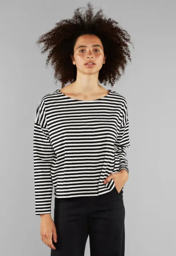 Top Humledal Stripes Black/off-white