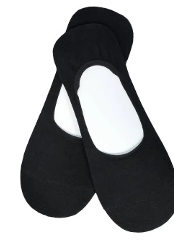 Topeco Strumpor 2P Men No Show Sock Svart Strl 41/45 Herr