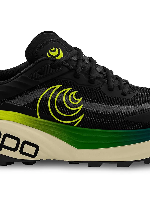 Topo Athletic Men's Vista Black/Lime