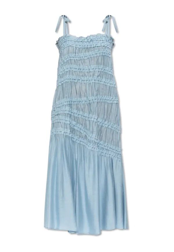 Tory Burch, Klänning, Dam, L, Linne, Strappy Dress