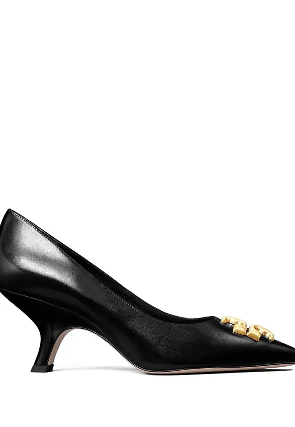Tory Burch Eleanor läderpumps - Svart