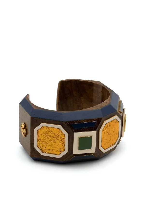 Tory Burch Geo armband - Brun