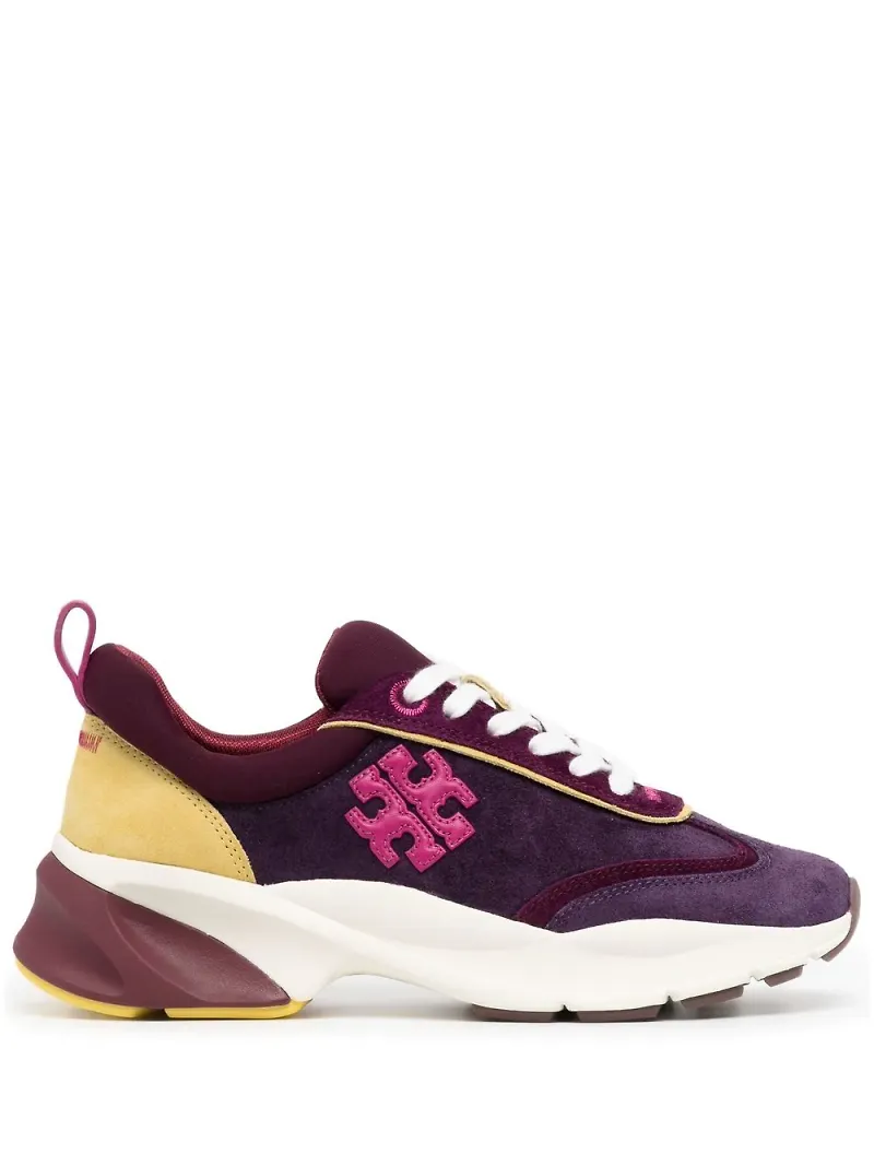 Tory Burch Good Luck låga sneakers - Lila