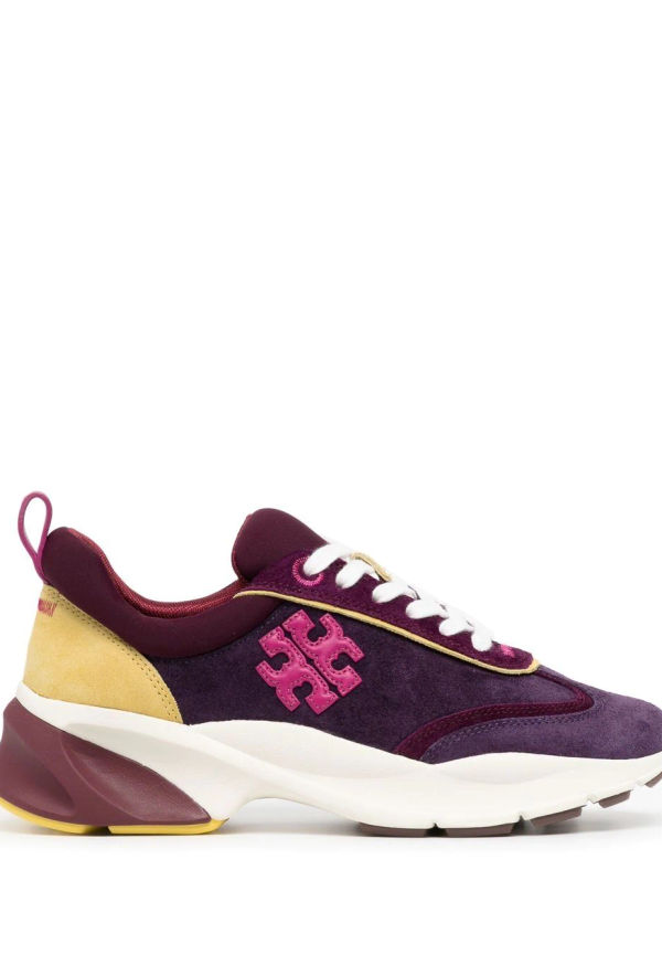 Tory Burch Good Luck låga sneakers - Lila