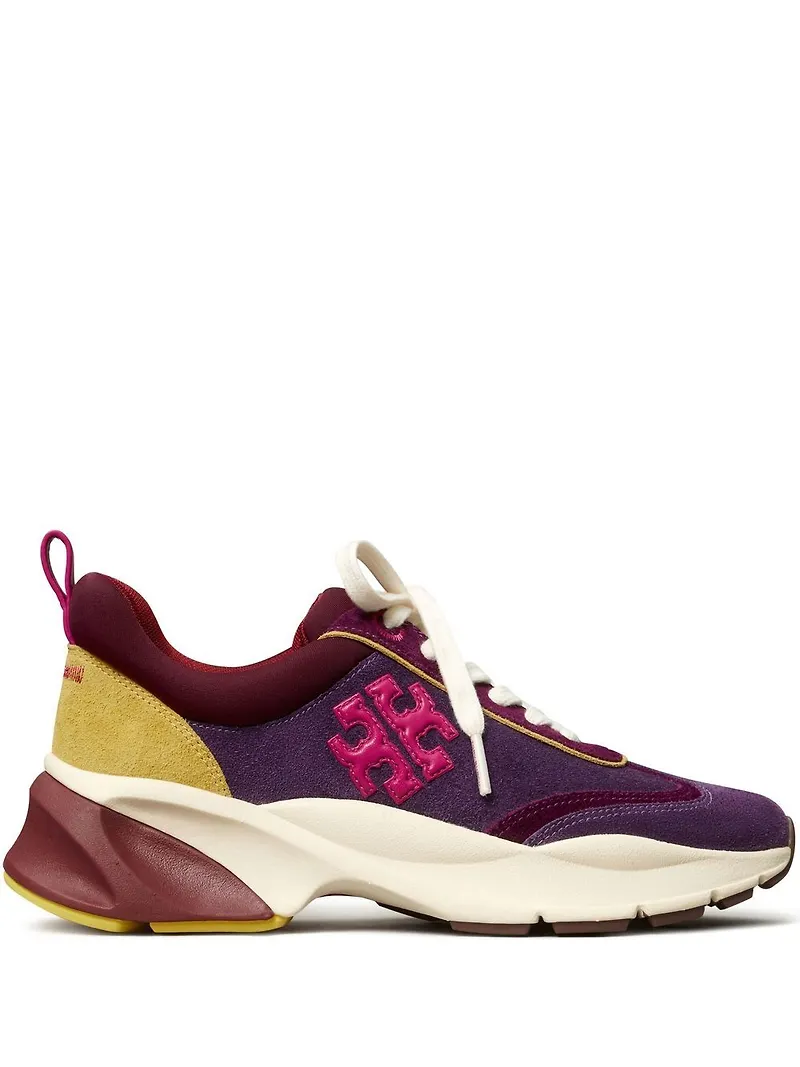 Tory Burch Good Luck låga sneakers - Lila