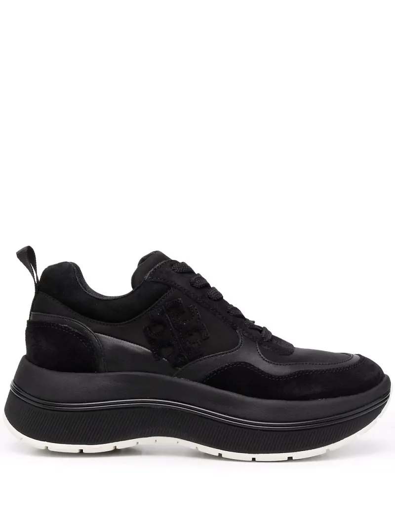 Tory Burch Good Luck låga sneakers - Svart