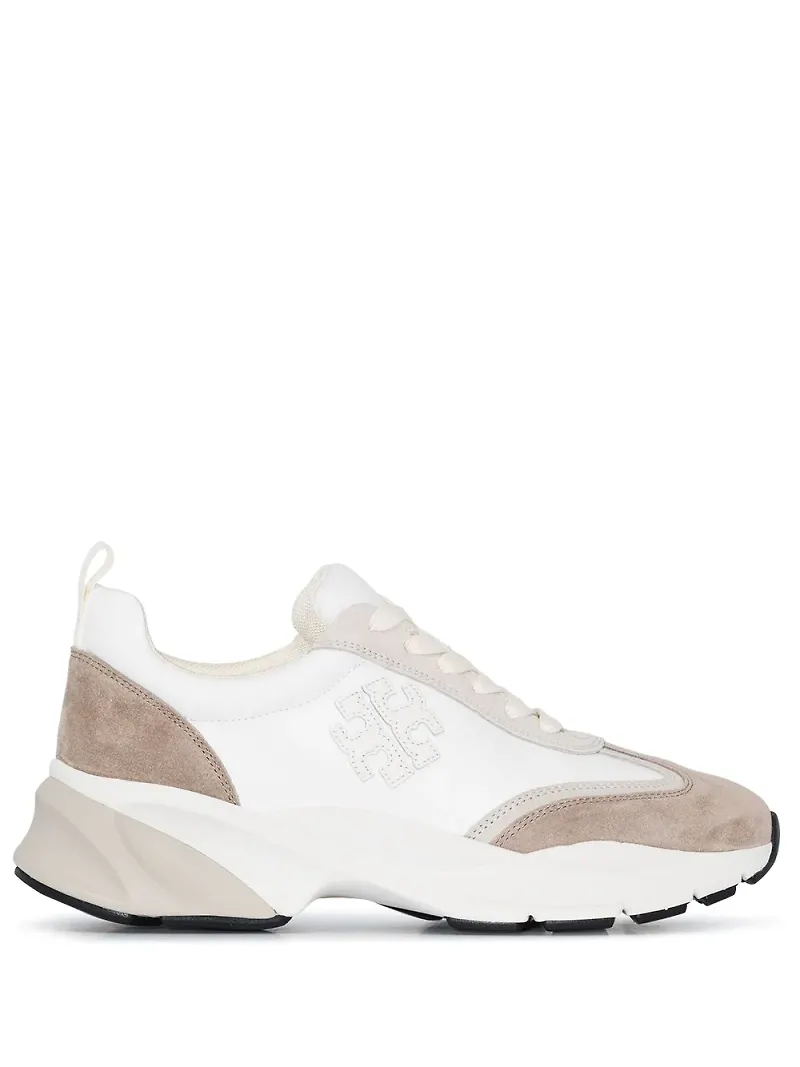 Tory Burch Good Luck låga sneakers - Vit