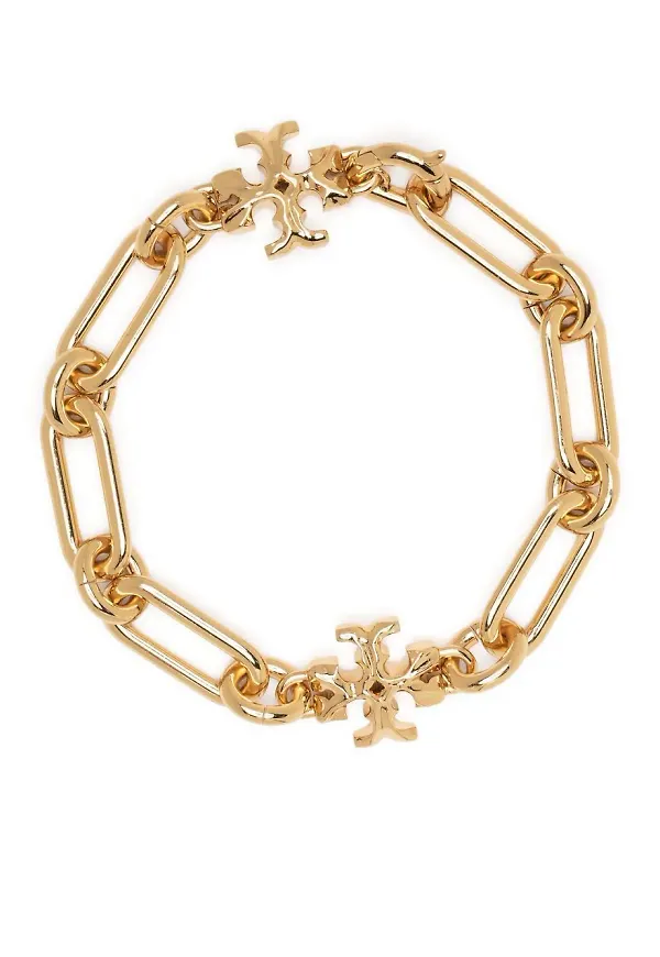 Tory Burch grovt länkarmband - Gul