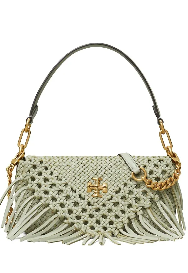 Tory Burch Kira axelväska - Grön