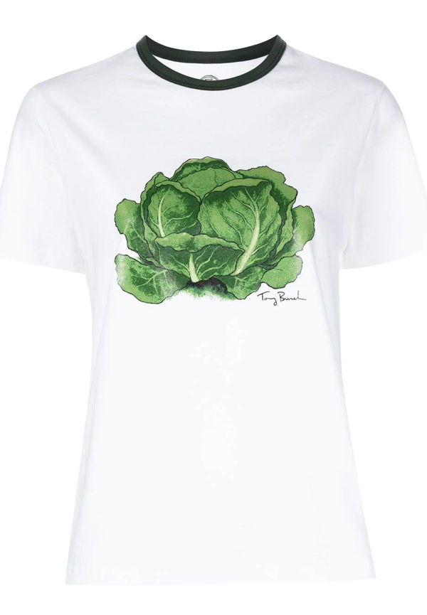 Tory Burch Lettuce Be t-shirt - Vit