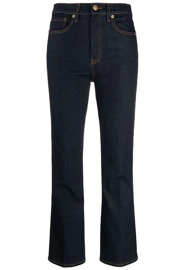 Tory Burch medelhöga jeans - Blå
