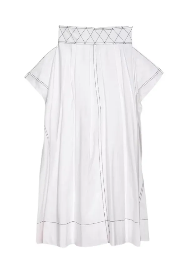 Tory Burch Midi kjol Vit, Dam