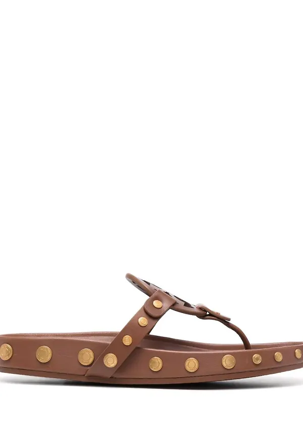 Tory Burch Miller flip-flops - Brun
