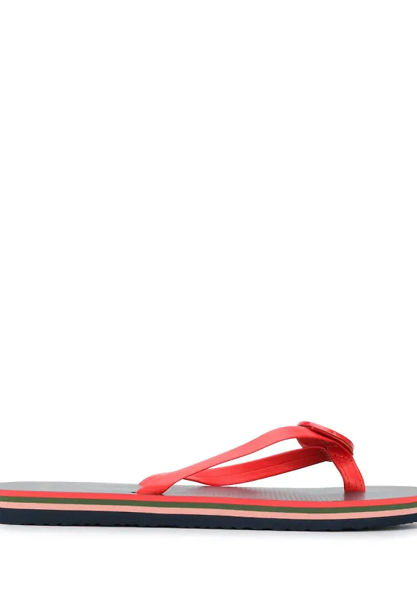 Tory Burch Minnie flipflops - Röd