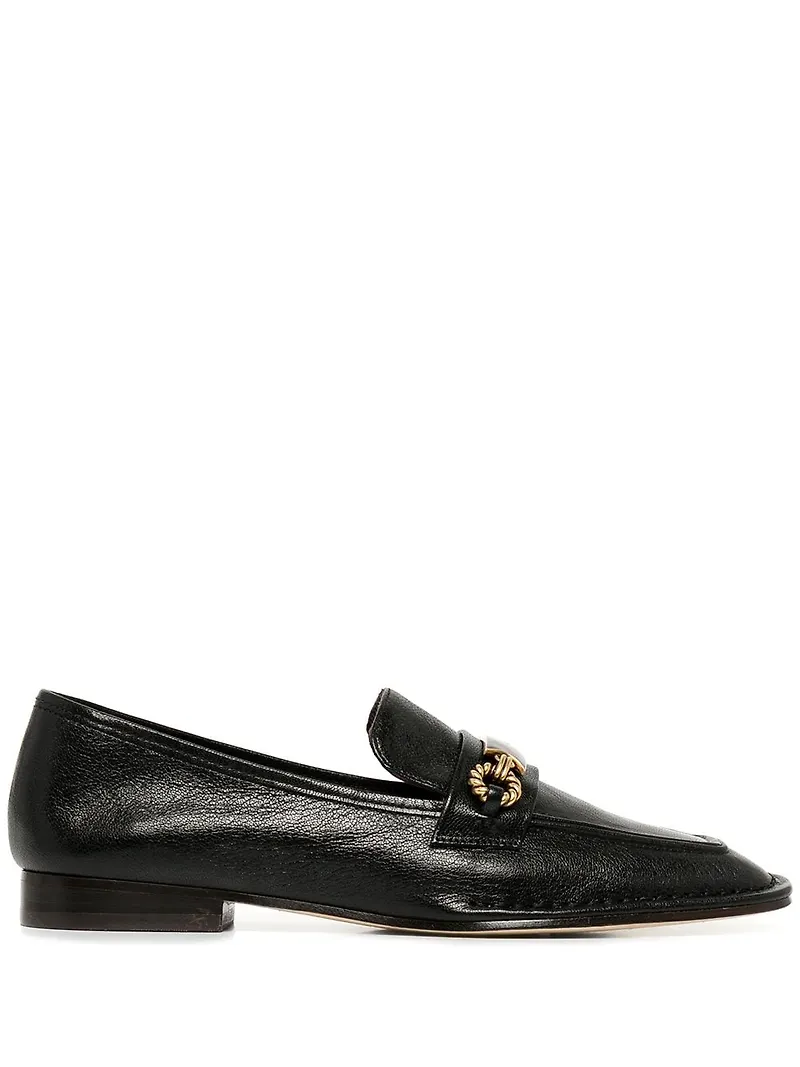 Tory Burch Perrine loafers med logotyp - Svart
