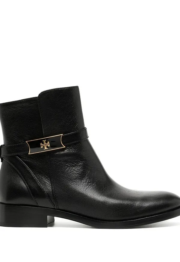 Tory Burch perrine läderstövletter - Svart
